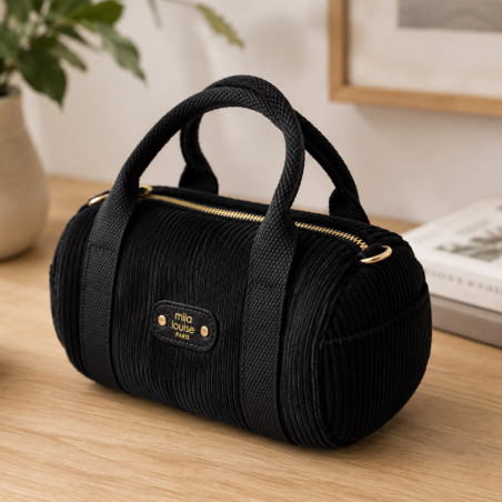 Mila Louise BEE VFR2 Petit Sac Porté Travers Noir côté