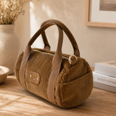 Mila Louise BEE VFR2 Crossbody Mini Bag Dark Ochre