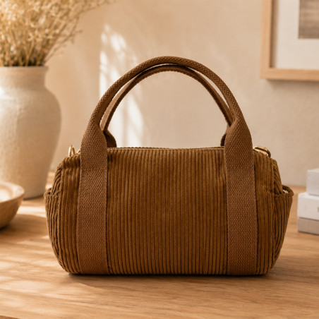 Mila Louise BEE VFR2 Crossbody Mini Bag Dark Ochre
