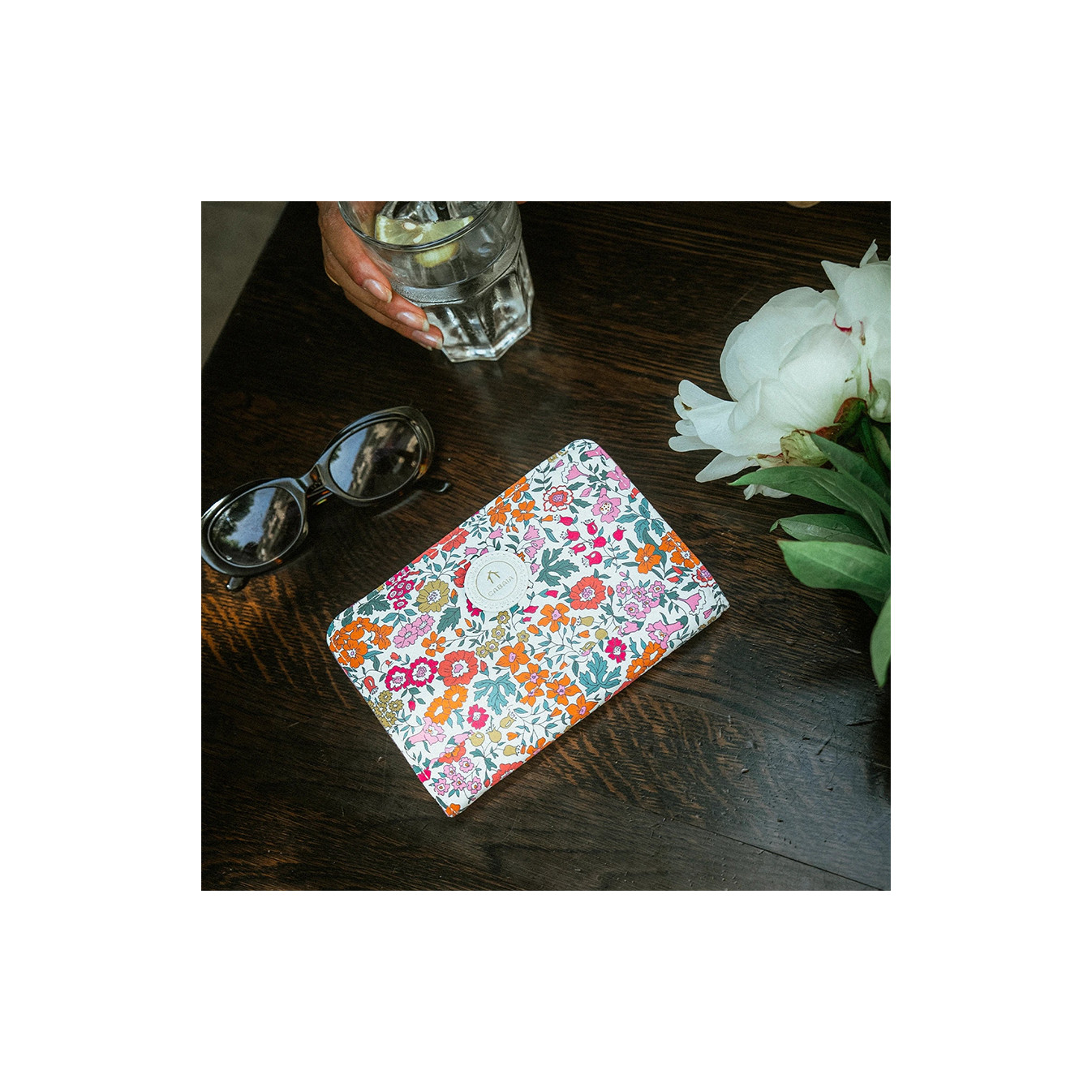 Cabaïa Wallet Large Grand Portefeuille Et Compagnon Liberty Emma & Amelia