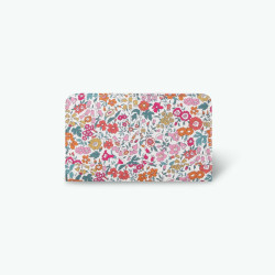 Cabaïa Wallet Large Grand Portefeuille Et Compagnon Liberty Emma & Amelia dos