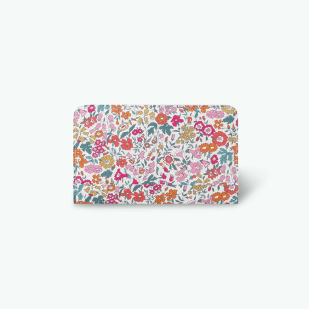 Cabaïa Wallet Large Grand Portefeuille Et Compagnon Liberty Emma & Amelia dos