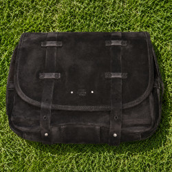 Mila Louise Bess 1V Crossbody Bag with Stud Details in Dark Brown