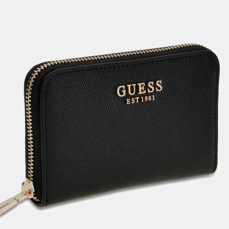 Guess Amorette Zip Black Medium Wallet