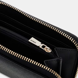 Guess Amorette Zip Black Medium Wallet
