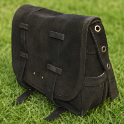 Mila Louise Bess 1V Crossbody Bag with Stud Details in Kaki Dark