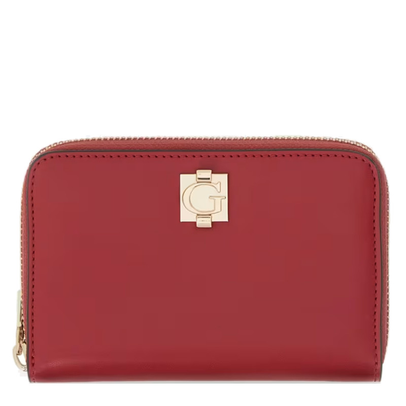 Guess Audrey Medium Zip Wallet DRC Dark Red