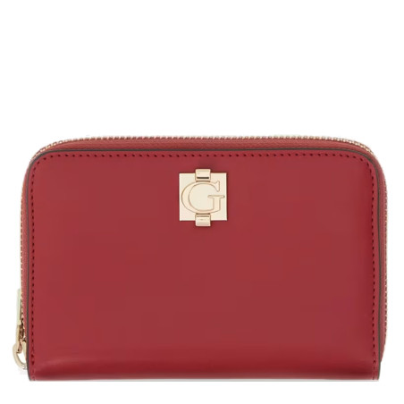 Guess Audrey Portefeuille Medium Zip DRC Dark Rouge