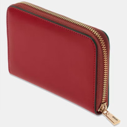 Guess Audrey Medium Zip Wallet DRC Dark Red