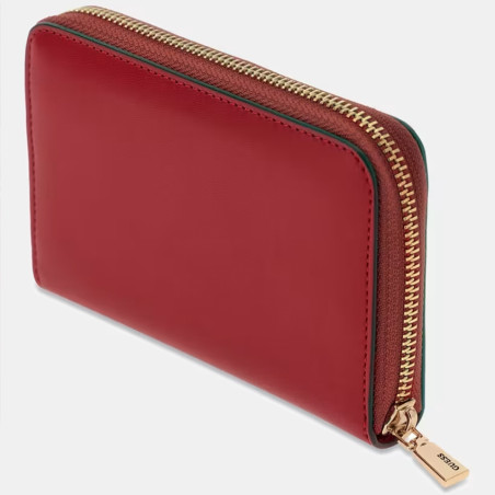Guess Audrey Medium Zip Wallet DRC Dark Red