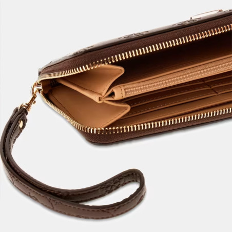 Guess Diana Zip Companion CYO Brown