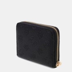 Guess Ella Logo Mini Wallet Black Logo
