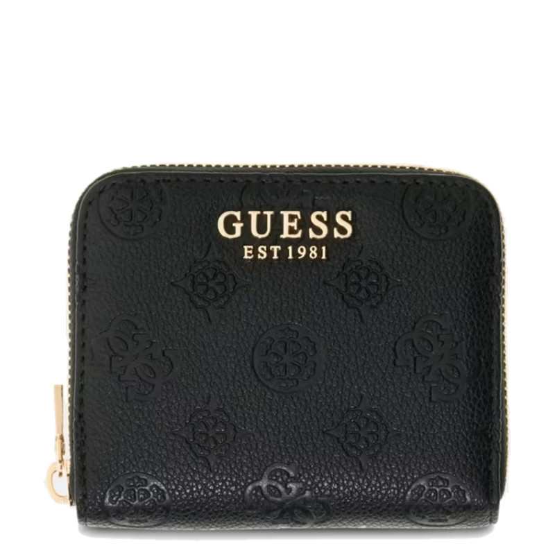 Guess Ella Logo Mini Wallet Black Logo