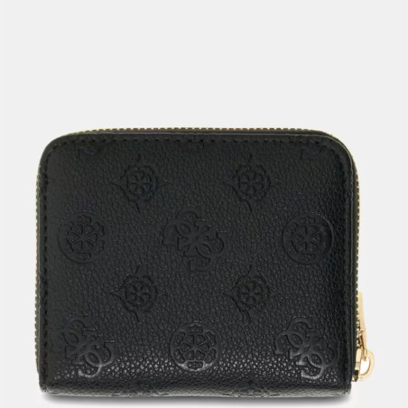 Guess Ella Logo Mini Wallet Black Logo