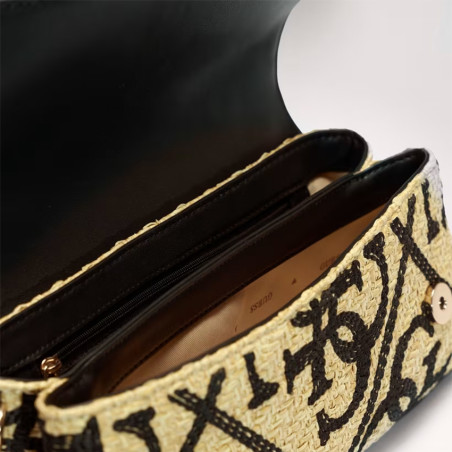 Guess Kirsten Mini Sac A Main Baguette NTB ouvert