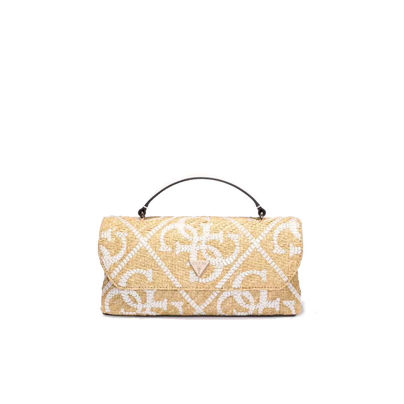 Guess Kirsten Mini Handbag Clutch Bag NRI Natural White