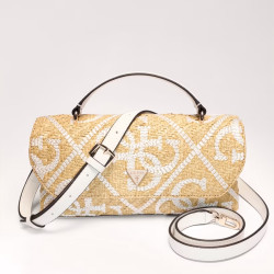 Guess Kirsten Mini Handbag Clutch Bag NRI Natural White