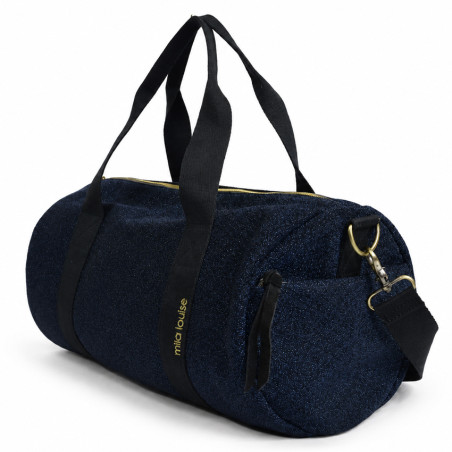 Mila Louise Bowling S Flexible and Shiny Blue Dark Bowling Bag
