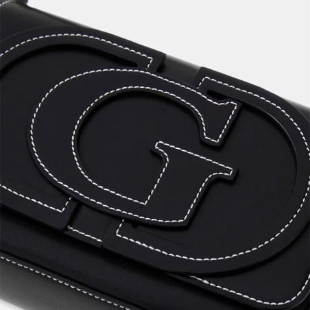 Guess Ruby Crossbody Bag in Faux Leather Black