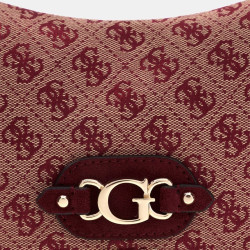 Guess Samantha Shoulder Bag Crossbody MTG Red Multi