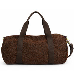 Mila Louise Bowling S Soft and Shiny Brown Bowling Bag