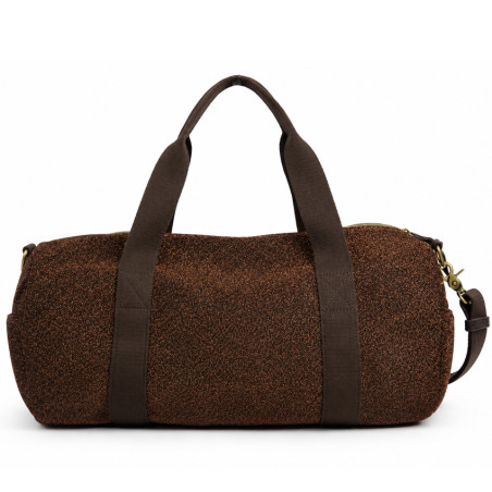 Mila Louise Bowling S Sac Bowling Souple Et Brillant Brun dos