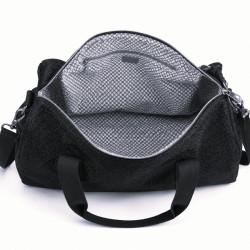 Mila Louise Bowling S Sac Bowling Souple Et Brillant Brun ouvert
