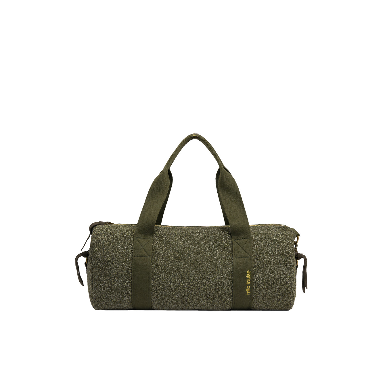 Mila Louise Bowling S Flexible and Shiny Bowling Bag Dark Khaki