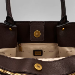 Guess Allegra Brown Handbag