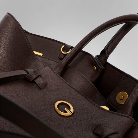 Guess Allegra Brown Handbag