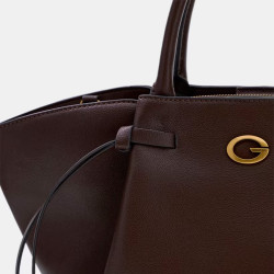 Guess Allegra Brown Handbag