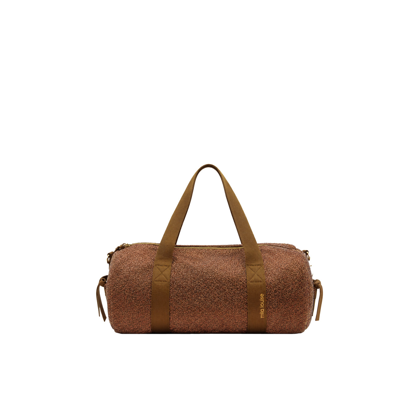 Mila Louise Bowling S Soft and Shiny Bowling Bag in Dark Ochre