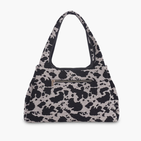 Lollipops Talaya Large Shopping Bag L Cow Print 2 Tones