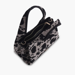 Lollipops Talaya Sac Shopper M Motif Vache 2 Tons ouvert