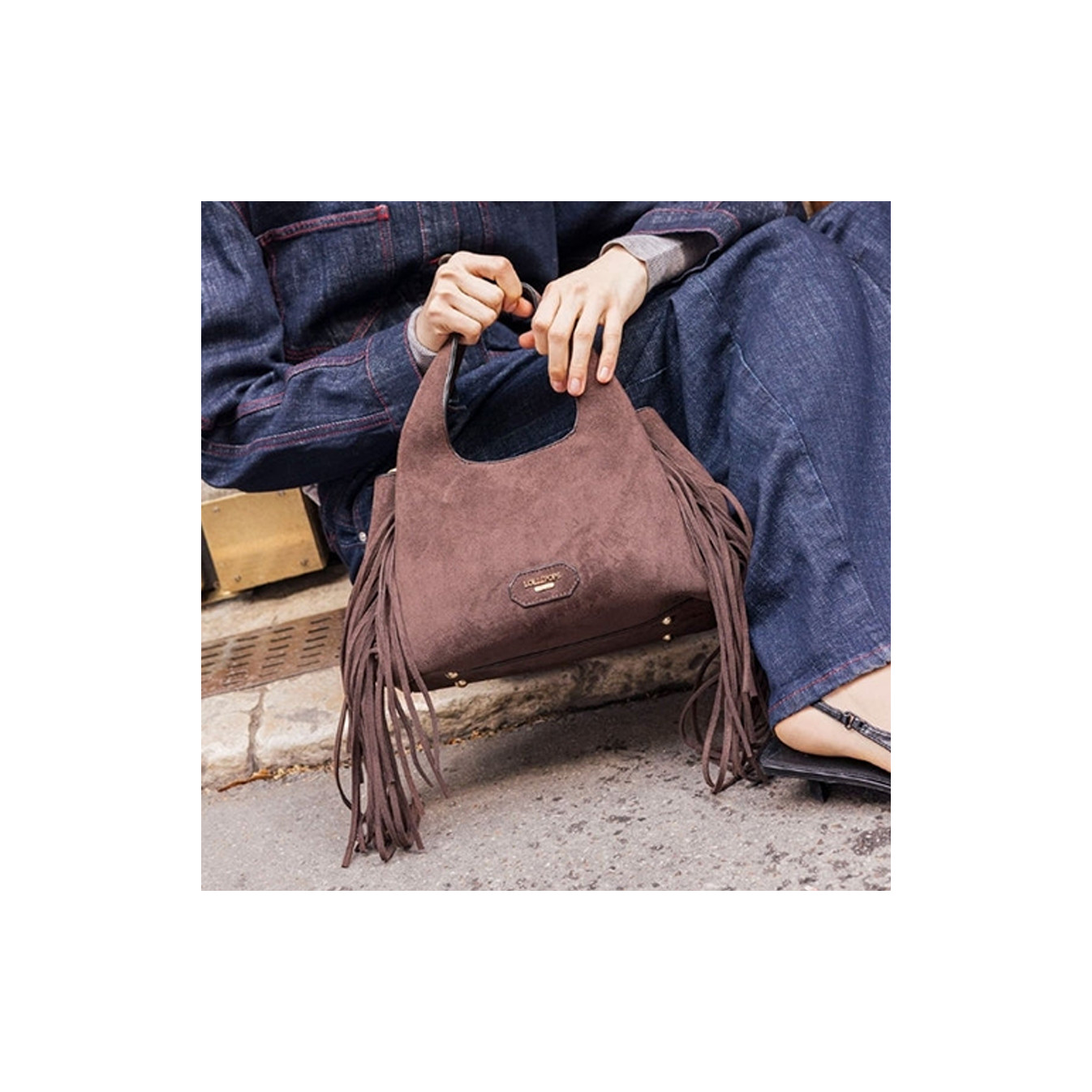 Lollipops Talaya Shopper Bag M Brown