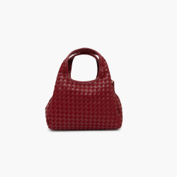 Lollipops Talaya Woven Red Shopper Bag