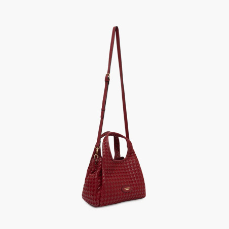 Lollipops Talaya Woven Red Shopper Bag