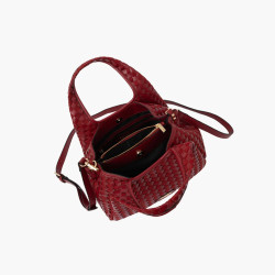 Lollipops Talaya Woven Red Shopper Bag