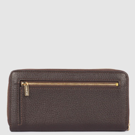 Lancaster Dune Wallet and Companion 129-18 Dark Brown