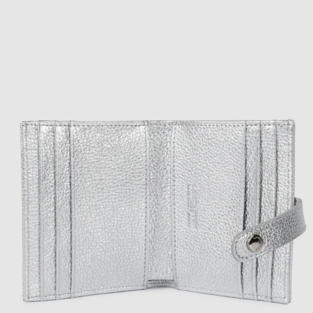Lancaster Milano Ana Card Holder 147-01 Silver