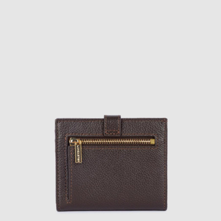 Lancaster Milano Ana Card Holder 147-01 Dark Brown