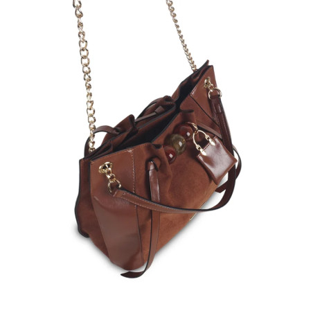 Lollipops Tarick Bucket Bag M Camel