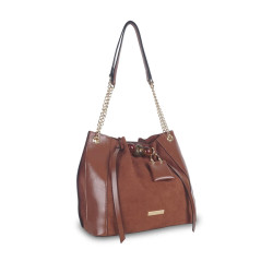 Lollipops Tarick Bucket Bag M Camel