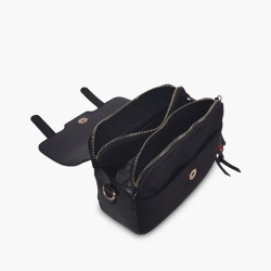 Lollipops Tarick Petit Sac Besace Noir ouvert