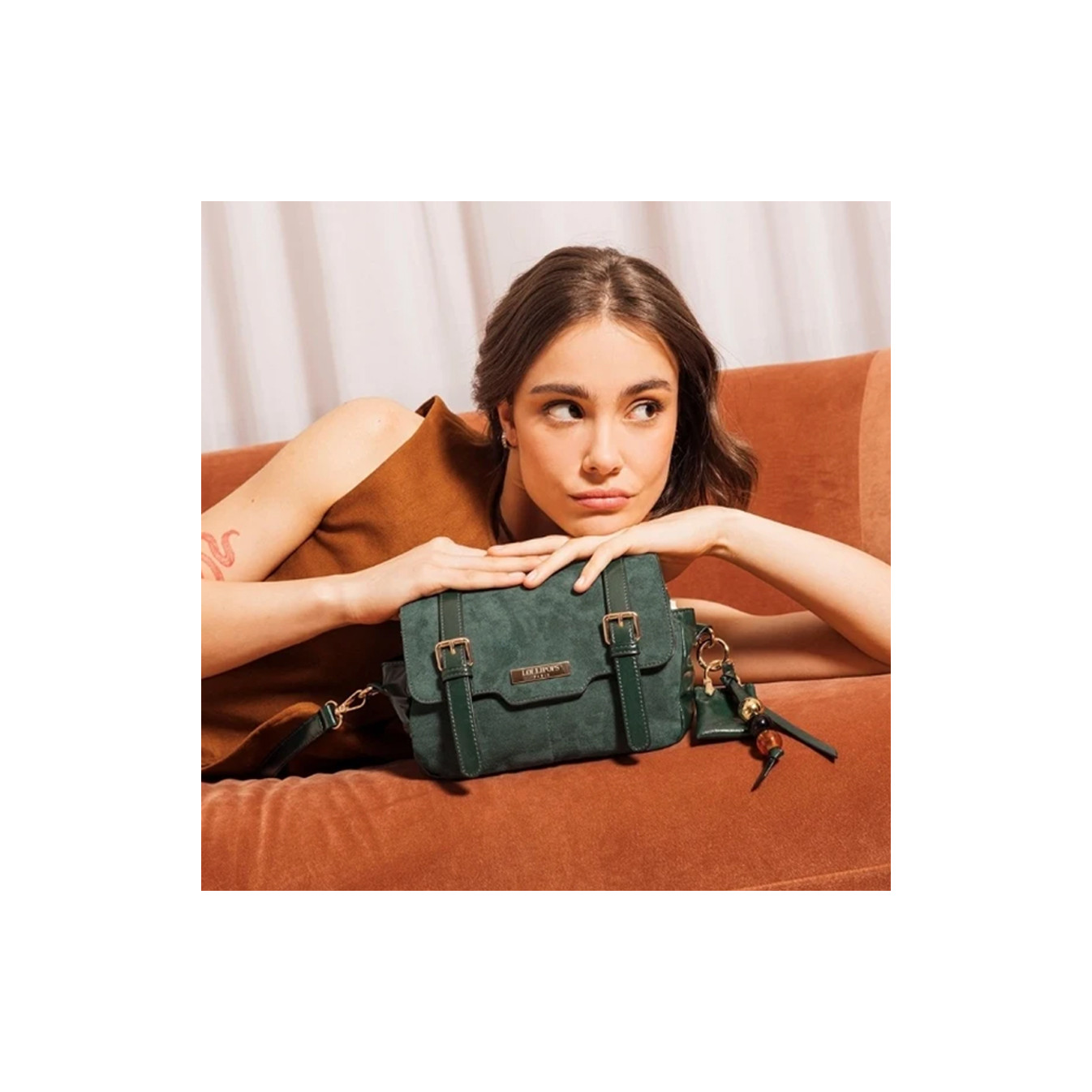 Lollipops Tarick Small Crossbody Bag Green