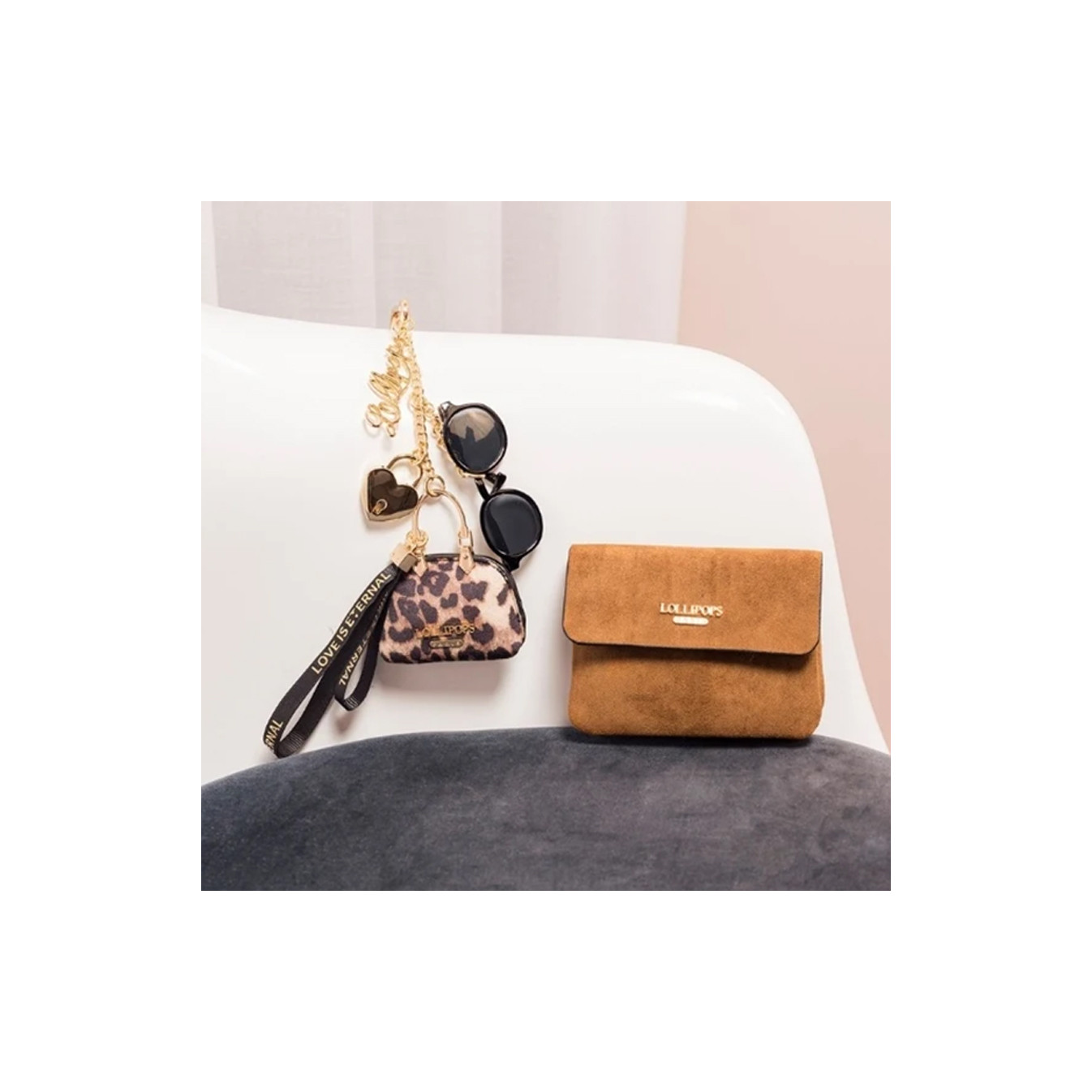 Lollipops Teana Small Wallet Camel