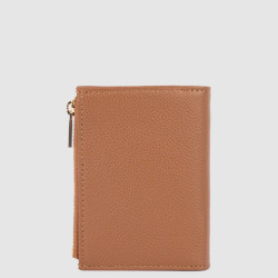Lancaster Milano Ana Vertical Wallet 147-02 Camel