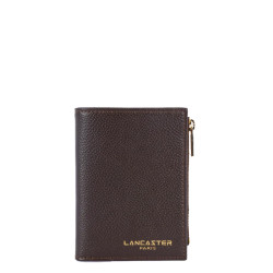 Lancaster Milano Ana Vertical Wallet 147-02 Dark Brown