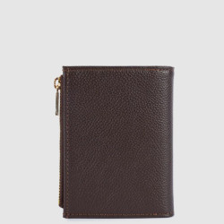 Lancaster Milano Ana Vertical Wallet 147-02 Dark Brown