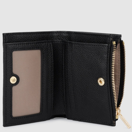 Lancaster Milano Ana Vertical Wallet 147-02 Black